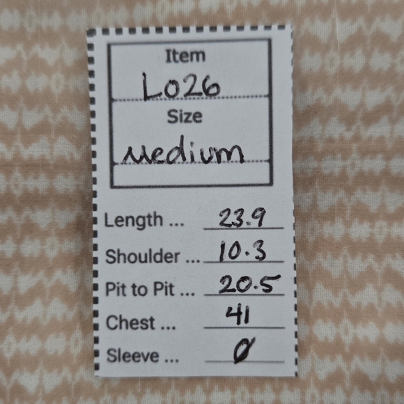 Vince Camuto Pleated Front Sleeveless Shell Top Peach Size M (L026) - Picture 9 of 9